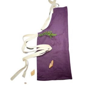 Dalkis Salcedo Linen tape apron