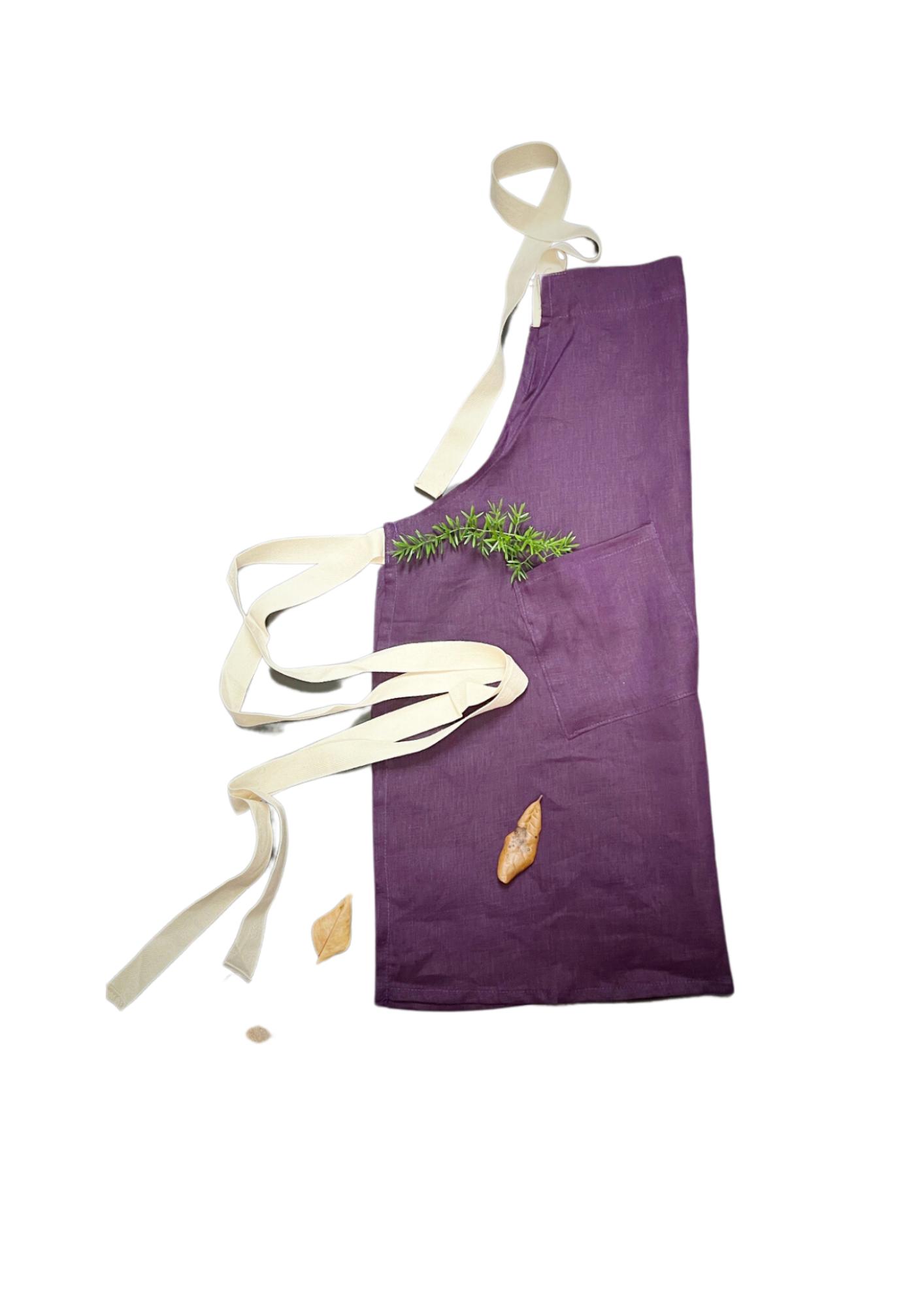 Dalkis Salcedo Linen tape apron